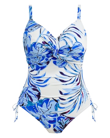 Fantasie Kefalonia Underwire Twist Front Swimsuit With Adjustable Leg