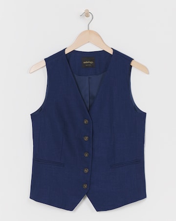 Anthology Button Front Waistcoat
