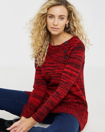 Joe Browns Winter Nights Button Detail Jumper