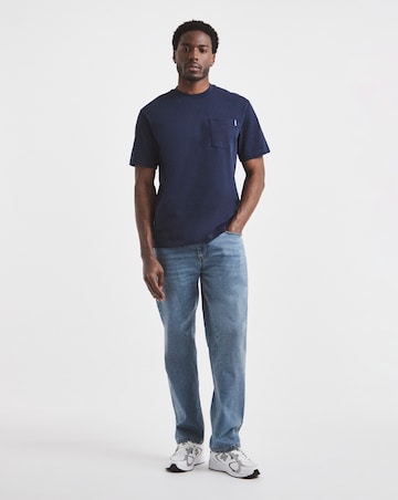 Union Heavyweight Pocket T-Shirt- Navy