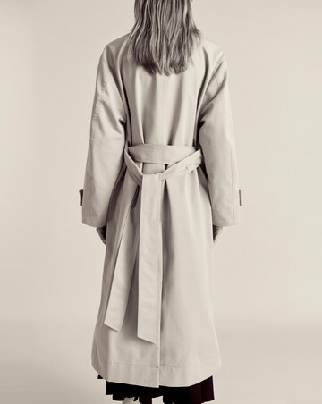 Mango Long Oversized Double-Breasted Trench Coat