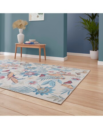 Catherine Lansfield Amaya Tropical Birds Rug