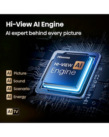 Hisense 55U7QTUK 55in Mini-LED 4K Ultra HD HDR Smart TV