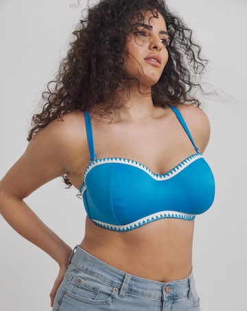 Figleaves Frida Underwired Bandeau Bikini Top