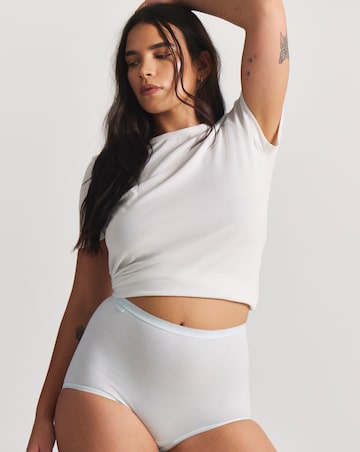 Sloggi (3 Pack) Cotton Basic Maxi Knickers Mint Multi