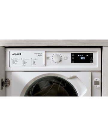 Hotpoint BIWDHG861485UK Integrated 8kg/6kg Washer Dryer