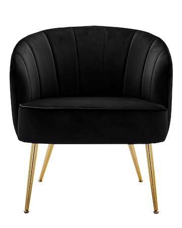 Joanna Hope Esme Velvet Accent Chair