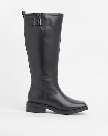 Winona Smart Leather Riding Boots - Extra Wide Fit (EEE) & Curvy Calf