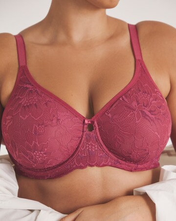 Triumph Amourette Charm Minimiser Wired Bra Wine