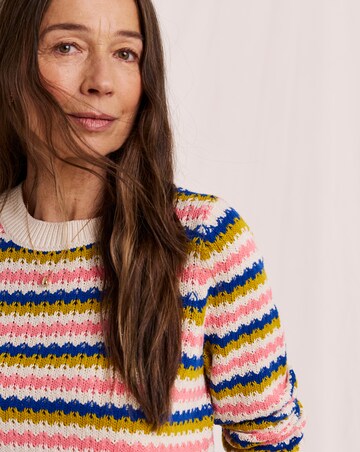 Julipa Cotton Stripe Knitted Jumper