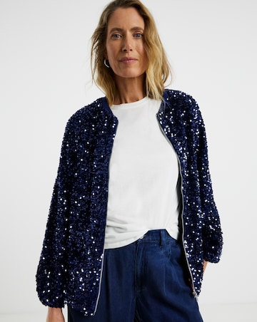 Sequin Bomber