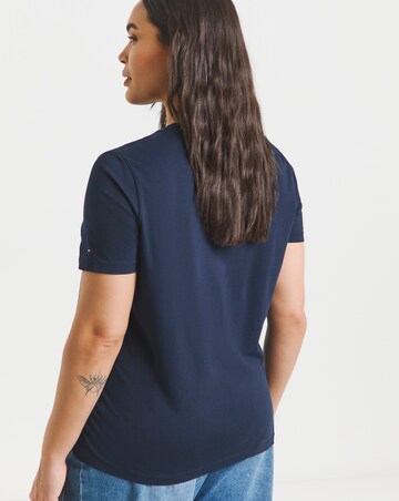 Tommy Hilfiger Script Crew Neck Short Sleeve T-shirt