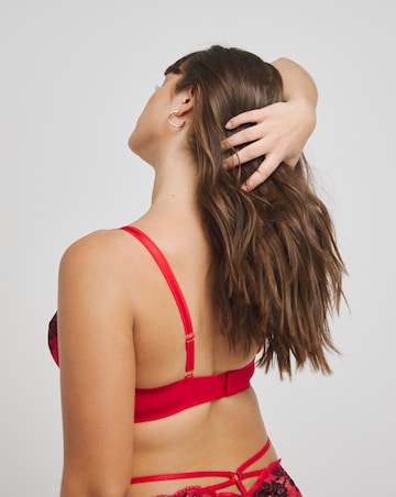 Figleaves Intense Balcony Bra B-F - Red