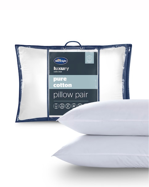 Silentnight Pure Cotton Pack of 2 Pillows