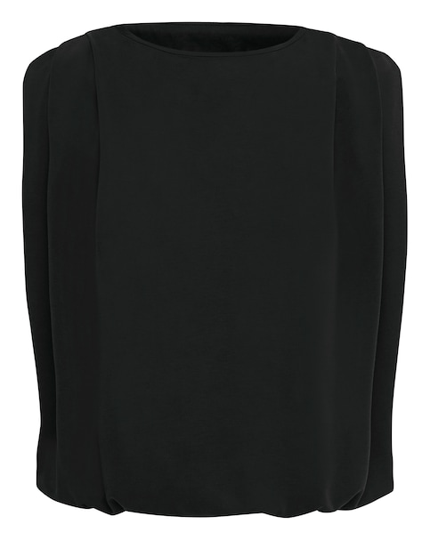 Anthology Charcoal Modal Shoulder Pad Top