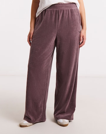 PUMA Essential Valour Rib Straight Pants