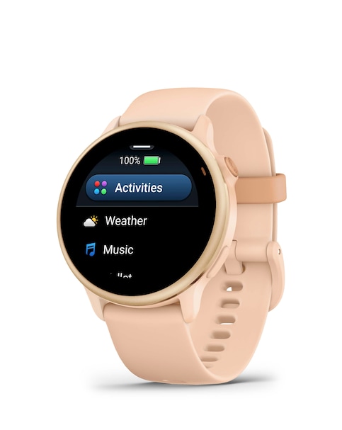 Garmin Vivoactive 6 AMOLED 42mm Smart Watch - Pink Dawn