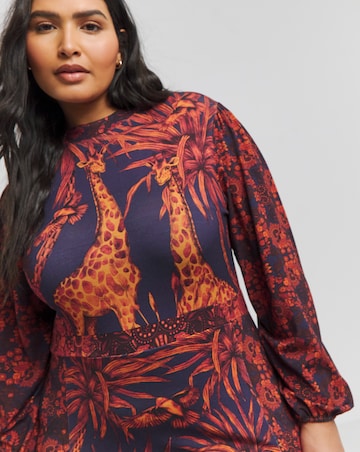Joe Browns Giraffe Print Jersey Maxi Dress