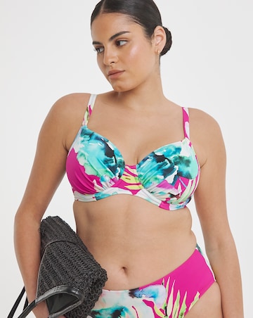 Fantasie Carabelita Full Cup Wired Bikini Top Peony