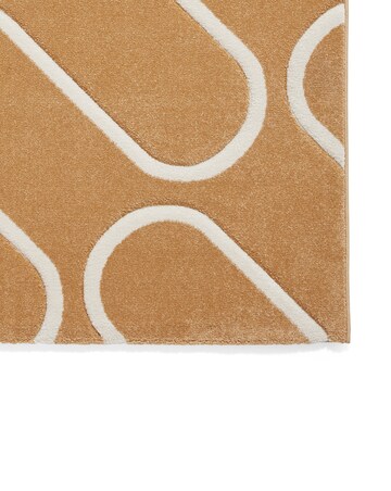 Catherine Lansfield Linear Curve Geometric Rug