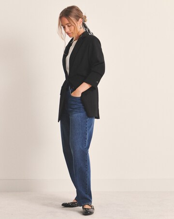 Simply Be Sculpting Cinch Waist Single Breasted Blazer