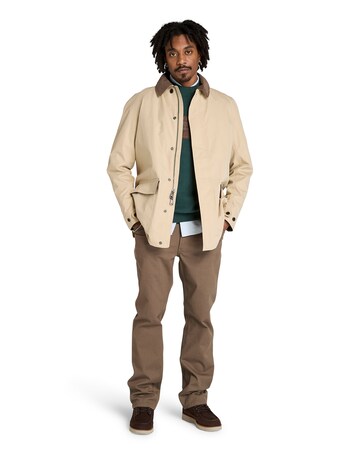 Timberland Waterproof Cotton Jacket - Natural