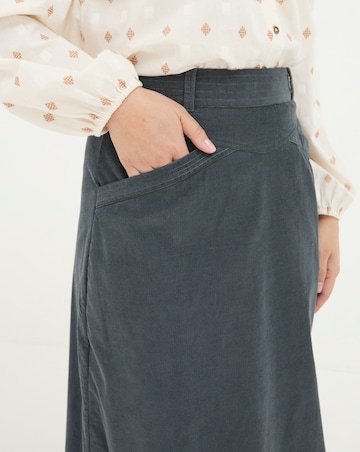 FatFace Leigh Cord Midid Skirt