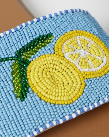 Icona Beaded Fruit Mule Sandals - Wide Fit (E)