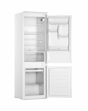 Indesit INC18D011B1 Integrated 70/30 Fridge Freezer White + Install