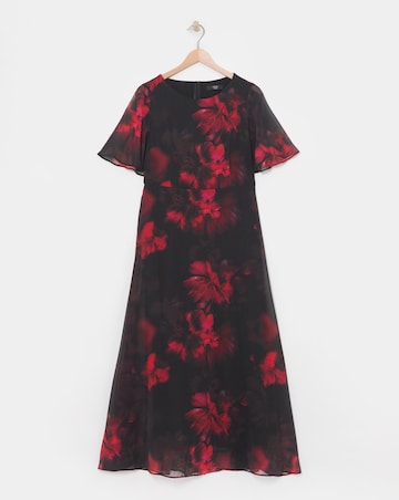 Joanna Hope Crinkle Column Dress