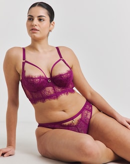 Simply Be Sexy Lace Quarter Cup Long Line Bra