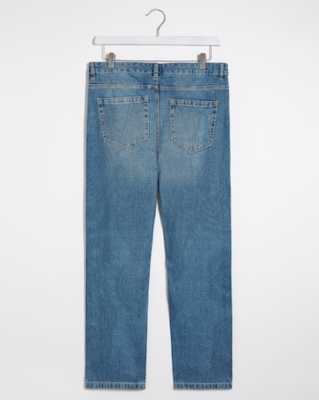 100% Cotton Straight Fit Jeans
