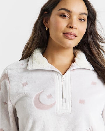 Chelsea Peers Fleece Zip Up Lounge Set