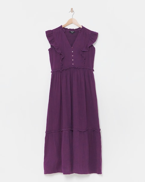 Cheesecloth Smock Dress