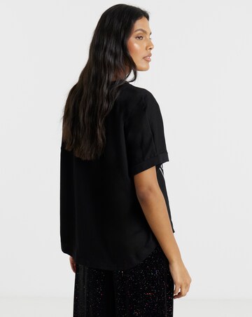Twisted Wunder Phoebe Foil Print T-Shirt