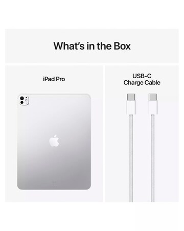 Apple iPad Pro (M5, 2025) 13inch Nano-Texture Glass Wi-Fi 1TB - Silver