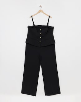 Black Tailored Jumpsuit