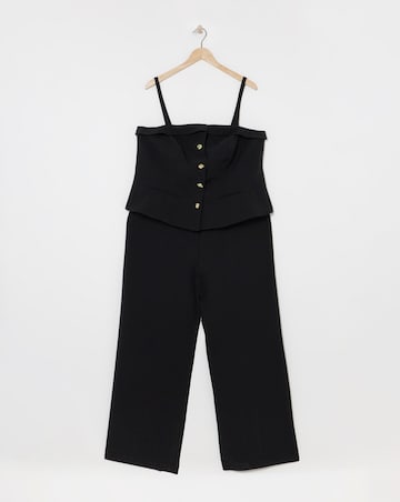 Black Tailored Jumpsuit