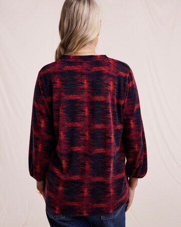 Julipa V-Neck Jersey Blouse
