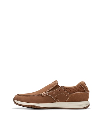 Clarks Sailview Step Shoes - Tan