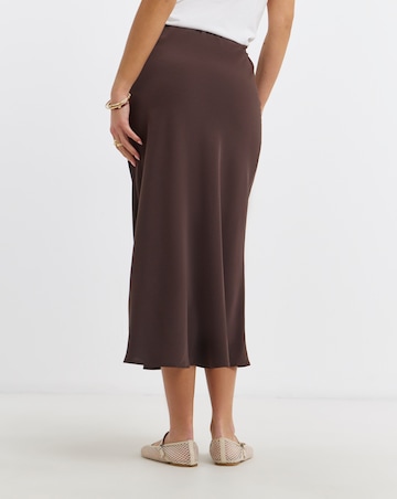 Pieces Franan High Waisted Ankle Woven Skirt