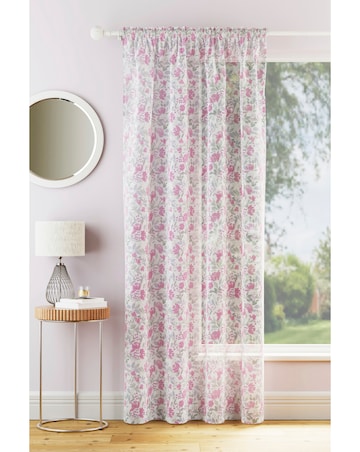 Mia Floral Printed Voile Panel