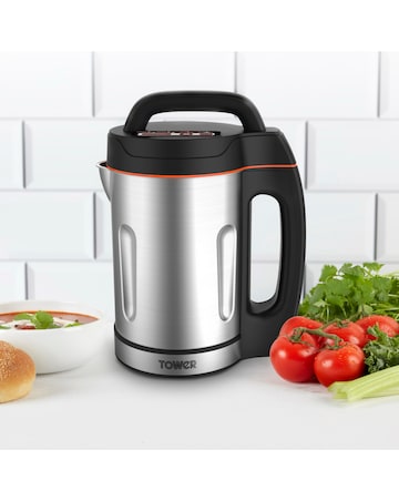 Tower 1.6L Soup Maker + 3.5L S/S Slow Cooker