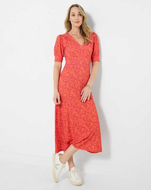 Joe Browns Summer Brights Damask Print Jersey Dress
