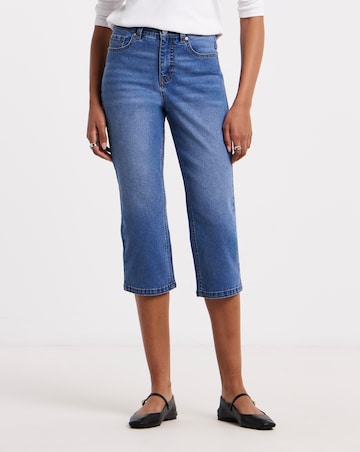 Simply Be Bue Slim Crop 24/7 Jeans