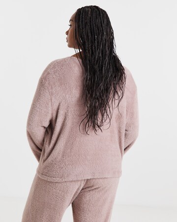 Mocha Fluffy Cardigan