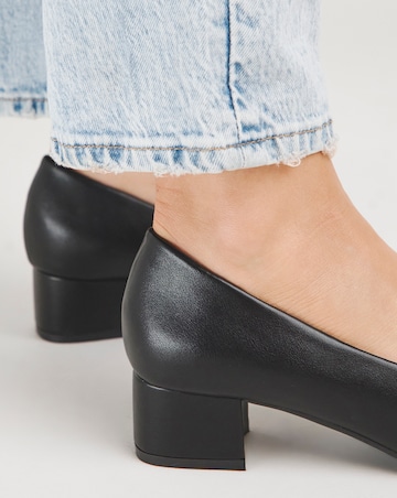 Orlia Flexi Sole Block Heel - Ultra Wide Fit (EEE)