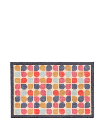 My Mat Nylon Indoor Pattern My Retro Clover Doormat