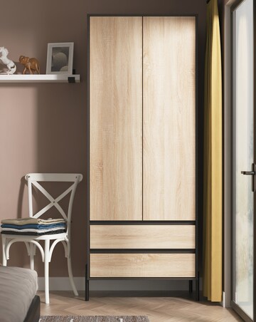 Sloan 2 Door 2 Drawer Wardrobe