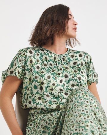 Joanna Hope Split Sleeve Maxi Dress